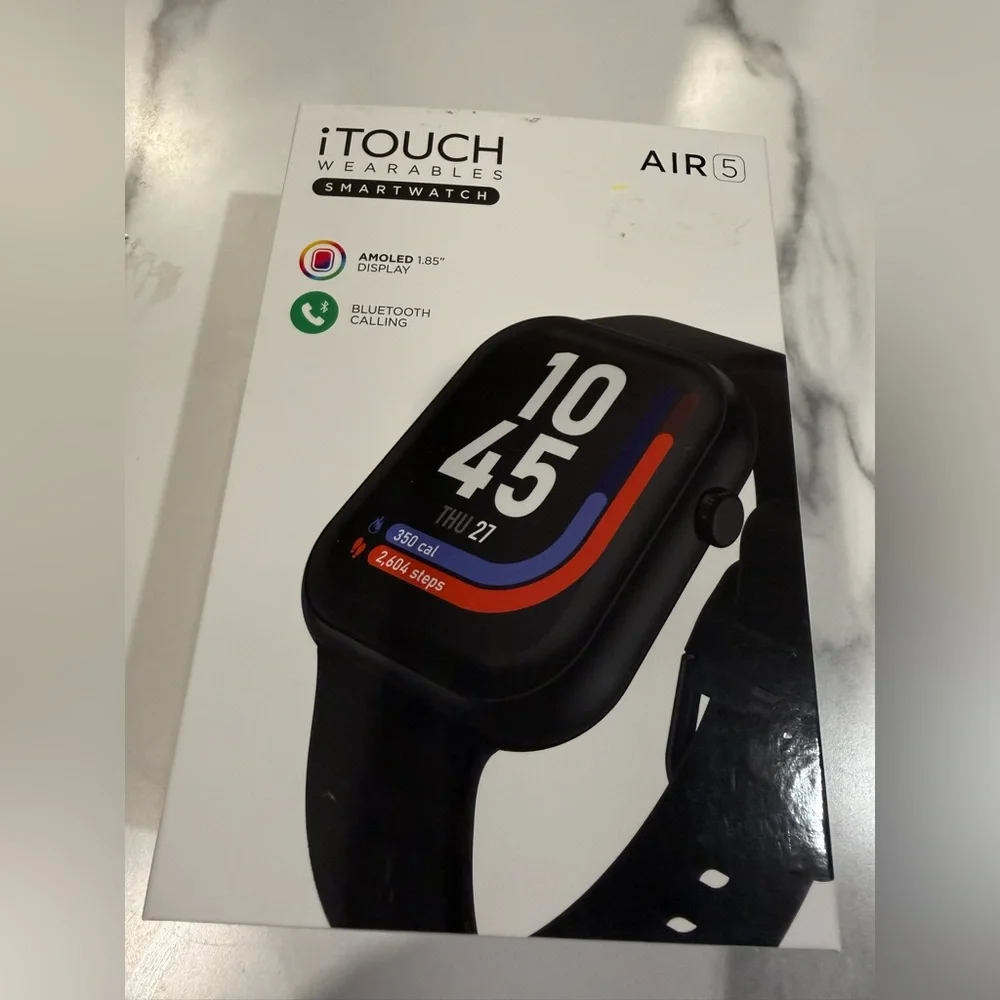 Air 5 Smartwatch - Black new with box